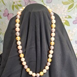 Stauer Multicolor Pearl Necklace
